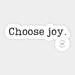 Choose Joy 0.1 Sticker